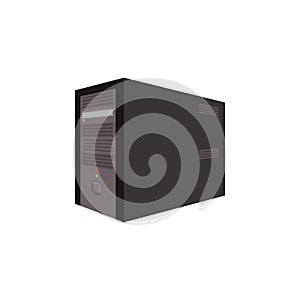 Vector image. Computer system unit