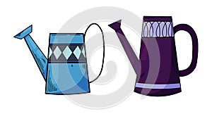 Color Vector Watering Can 1