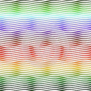 Color waves seamless texture background