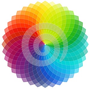 Color wheel background