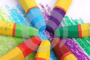 Color Wheel by crayons