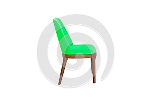 Color wooden and fabric Chair