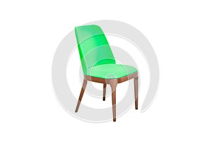 Color wooden and fabric Chair