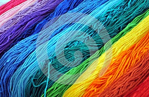 Color yarn photo