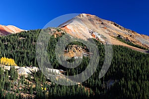 Colorado Autumn Colors Rocky Mountains Red Mountain Pass