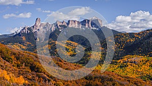 Colorado Autumn Landscape Owl Pass