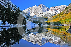 A Colorado Autumn at the Maroon Bells