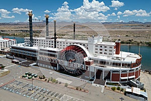 Colorado Belle in Laughlin, Nevada, aerial view photo