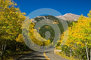 Colorado Fall Country Road