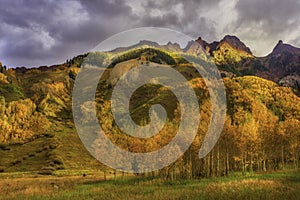 Colorado Fall Mountain Landscape
