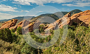 Colorado Front Range Red Rocks Formation