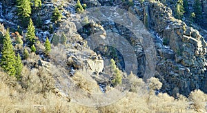 Colorado highway landscape