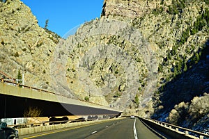 Colorado highway landscape