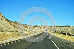 Colorado highway landscape