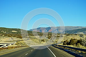 Colorado highway landscape