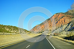 Colorado highway landscape