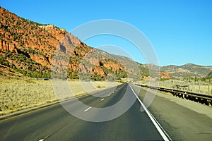 Colorado highway landscape