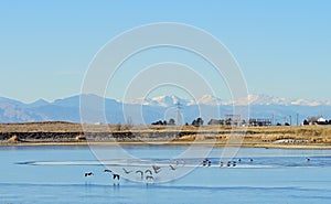 Colorado ice lake