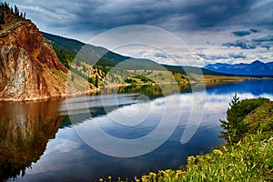 A Colorado Lake In Summer