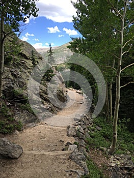 Colorado Mountain Hiking Trail