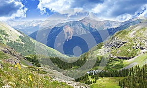 Colorado Mountains Valley Landscape