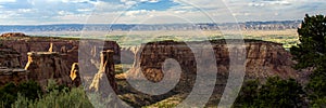 Panoramic view of `Grand View` in Colorado National Monument near the towns of Grand Junction and Fruita photo