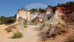 Colorado Provencal in Rustrel in the Luberon, France