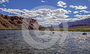 Colorado river ar Lees Ferry, Arizona