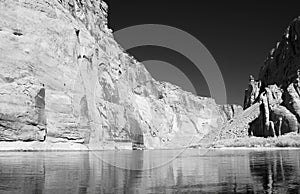 Colorado River Arizona in Infrared