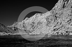 Colorado River Arizona in Infrared