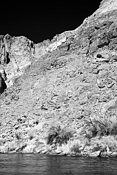 Colorado River Arizona in Infrared