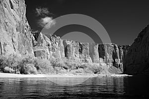 Colorado River Arizona in Infrared