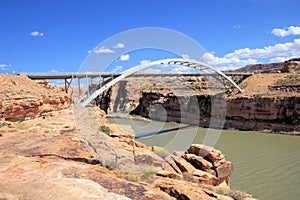 Colorado River Bridge at Lake Powell