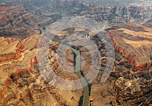 Colorado river and grand canyon