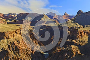 Colorado River Grand Canyon Arizona Scenic Landscape Panoramic View