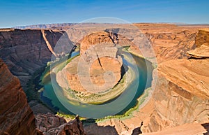 Colorado river horse shoe bend