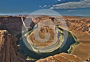 Colorado River at Horseshoe Bend Grand Canyon