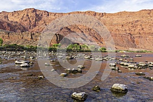 Colorado River At Lees Ferry Arizona