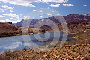 Colorado River at Lees Ferry Crossing