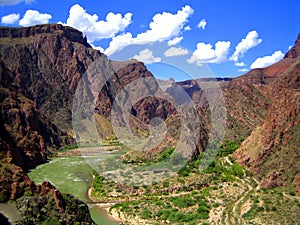 Colorado River near the Phantom Ranch, Grand Canyon NP