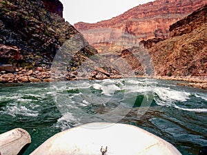 Colorado River Rapid Grand Canyon