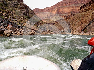 Colorado River Rapid Grand Canyon