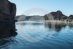 Colorado River resort living near Parker, Arizona