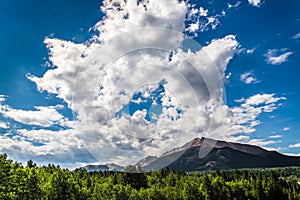 Colorado Rocky Mountain landscape