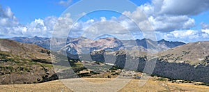 Colorado, Rocky Mountain National Park: Forest Canyon and Gore Range