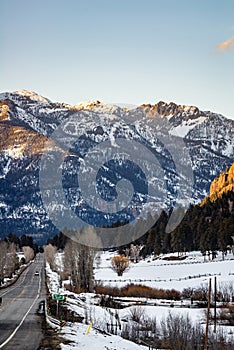 Colorado Rocky Mountain Sunrise Sunset