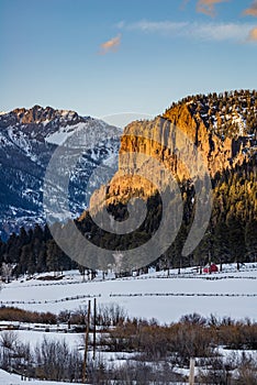 Colorado Rocky Mountain Sunrise Sunset