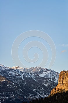 Colorado Rocky Mountain Sunrise Sunset