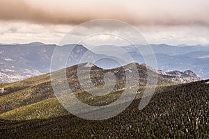 Colorado Rocky Mountain Sunset