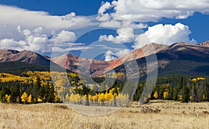 Colorado Rocky Mountains in Fall